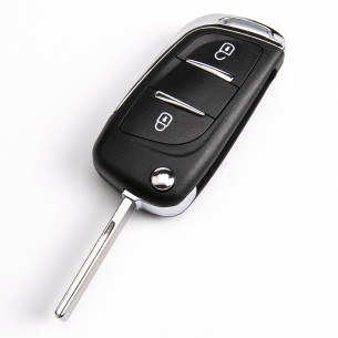 Peugeot Kit Conversie Cheie Cu 2 Butoane - Aftermarket