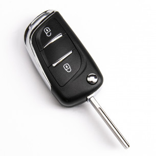 Peugeot Kit Conversie Cheie Cu 2 Butoane - Aftermarket