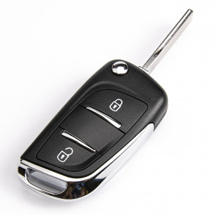 Peugeot Kit Conversie Cheie Cu 2 Butoane - Aftermarket