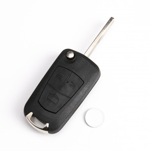Opel Kit de Conversie Cheie Cu 3 Butoane - Aftermarket