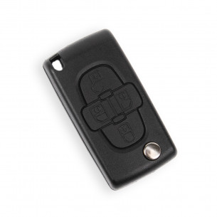 Κλειδί τηλεχειριστηρίου για Peugeot 807 1007 433Mhz FSK 0523 ID46 PCRC29 - Aftermarket