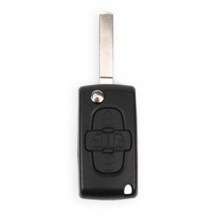 Κλειδί τηλεχειριστηρίου για Peugeot 807 1007 433Mhz FSK 0523 ID46 PCRC29 - Aftermarket