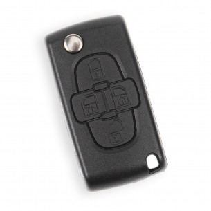 Κλειδί τηλεχειριστηρίου για Peugeot 807 1007 433Mhz FSK 0523 ID46 PCRC29 - Aftermarket