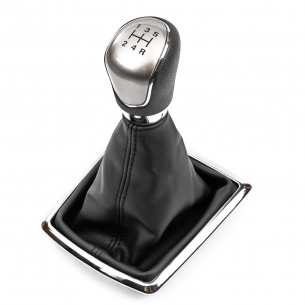 Gear Shift Knob With Boot For Ford Focus II 5 Speed