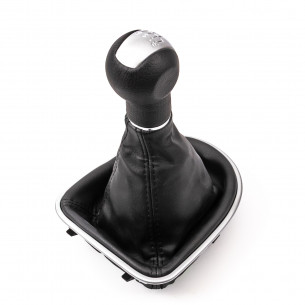 Gear Shift Knob With Boot For Seat Altea Leon II Toledo III 6 Speed