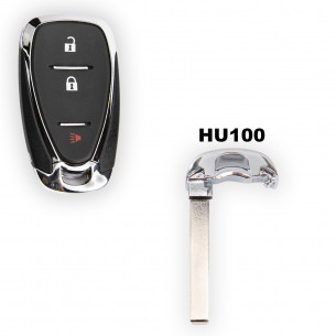 Lama chiave d’emergenza HU100 per Chevrolet Camaro Spark Chiave - Aftermarket