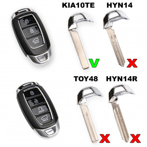 λάμα KIA10TE για κλειδιά Hyundai Kia - Aftermarket