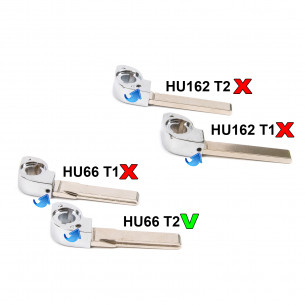 Lame HU66 T2 pour VW Seat Skoda Cupra clés - Aftermarket