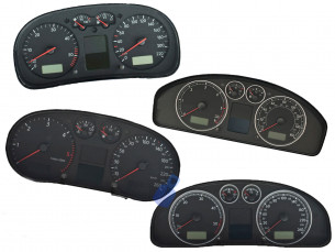 LCD Display VW Audi for Dashboard Speedometer - Aftermarket