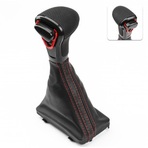 Leather Gear Knob Shift Boot For Audi LHD - Aftermarket