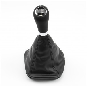 Leather Gear Knob Shift Boot Frame 6 Speed For Mercedes - Aftermarket