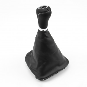 Leather Gear Knob Shift Boot Frame 6 Speed For Mercedes - Aftermarket