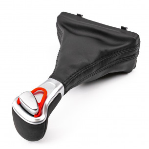 Leather Gear Shift Knob Boot Automatic For Audi A3 A4 A5 Q5