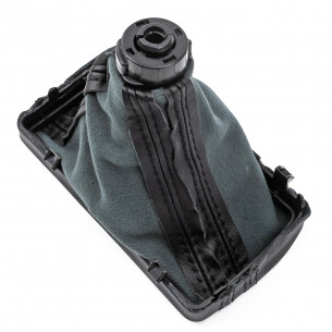 Leather Gear Shift Knob Boot Automatic For Audi A3 A4 A5 Q5