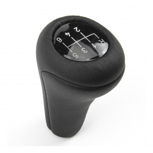 Manual Leather Gear Shift Knob 6-Speed For BMW - Aftermarket