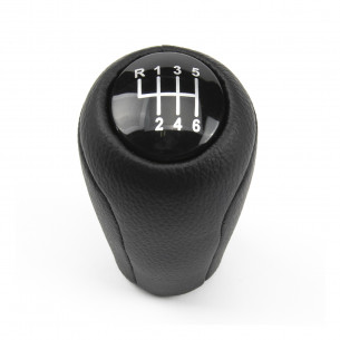 Manual Leather Gear Shift Knob 6-Speed For Mazda - Aftermarket