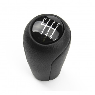 Manual Leather Gear Shift Knob 6-Speed For Mazda - Aftermarket