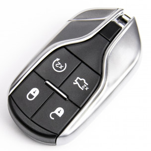 Key Cover for Maserati Ghibli Quattroporte With 4 Buttons - Aftermarket