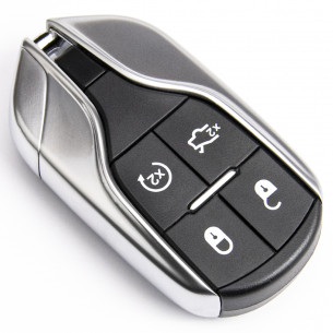 Key Cover for Maserati Ghibli Quattroporte With 4 Buttons - Aftermarket
