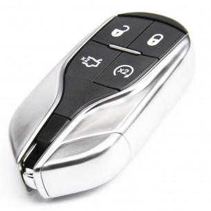 Key Cover for Maserati Ghibli Quattroporte With 4 Buttons - Aftermarket