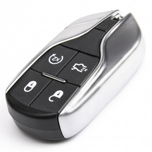 Key Cover for Maserati Ghibli Quattroporte With 4 Buttons - Aftermarket