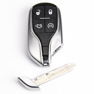 Key Cover for Maserati Ghibli Quattroporte With 4 Buttons - Aftermarket