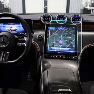Mercedes GLC X254 C254 Classe C S206 W206 Pellicola Protezione Display Navigazione 2021 -