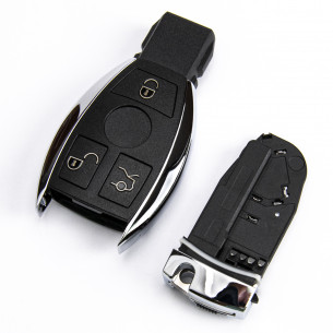Mercedes Guscio Chiave Con 3 Pulsanti - Aftermarket