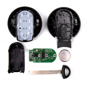 Mini Remote Key 66125A56075 433Mhz CAS4+PCF7945 - Aftermarket