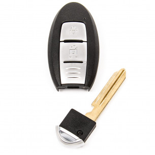 Nissan Cube Juke Leaf Micra Renault Kadjar Key Cover with 2 Buttons