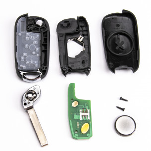 Opel Astra K Clé Télécommande 13588667 433Mhz ID46 avec 3 Boutons