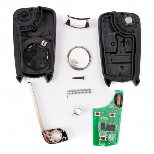 Opel Remote Key 13189108 433Mhz ID46 Pcf7946 - Aftermarket