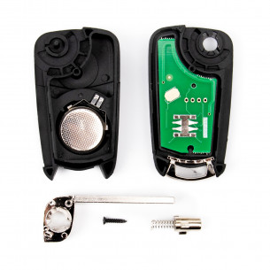 Opel Remote Key 93189840 433Mhz / 434Mhz ID46 Pcf7941 - Aftermarket
