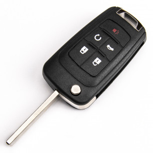 Opel Key Case With 5 Buttons - Aftermarket