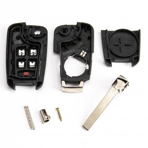 Opel Key Case With 5 Buttons - Aftermarket