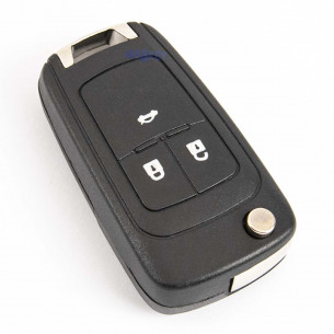 Opel Key Shell With 3 Buttons - Aftermarket