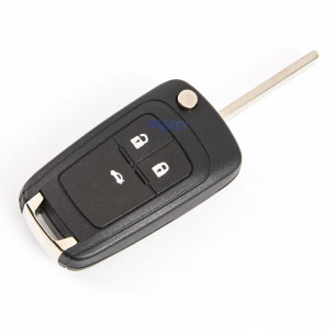 Opel Key Shell With 3 Buttons - Aftermarket