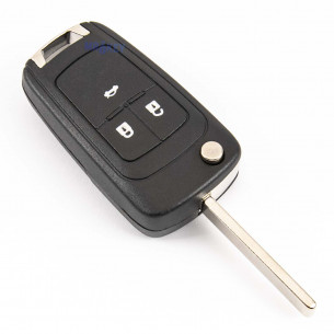 Opel Key Shell With 3 Buttons - Aftermarket