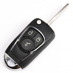 Opel Key Conversion Kit With 3 Buttons - Aftermarket