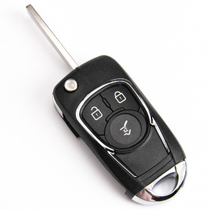 Opel Key Conversion Kit With 3 Buttons - Aftermarket