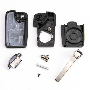 Opel Key Conversion Kit With 3 Buttons - Aftermarket