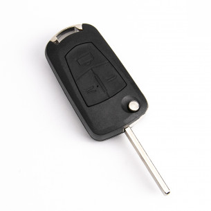 Opel Key Cover Conversion Kit With 3 Buttons - Aftermarket