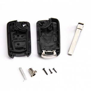 Opel Key Cover Conversion Kit With 3 Buttons - Aftermarket