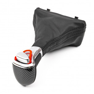 Pelle Leva Del Pomello Del Cambio Automatico LHD Per Audi A4 A5 A6 Q5