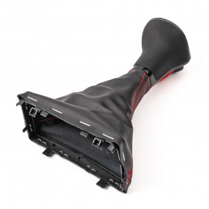 Pelle Leva Del Pomello Del Cambio Automatico LHD Per Audi A4 A5 A6 Q5
