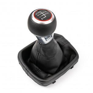 Pelle Pomello Del Cambio Per Audi A3 8P S-line 5 Marce