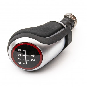 Pelle Pomello Del Cambio Per VW Golf V VI Jetta Scirocco 5 Marce