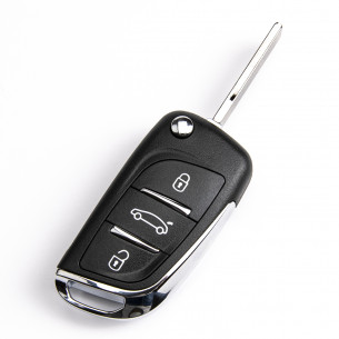 Peugeot 207 307 Citroen Berlingo Kit de Conversión de Carcasa 3 botones