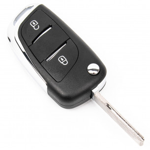 Peugeot 307 308 407 607 Expert Boxer Citroen C2 C3 Cheie Cu 2 Butoane