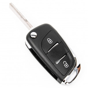 Peugeot 307 308 407 607 Expert Boxer Citroen C2 C3 Cheie Cu 2 Butoane